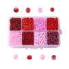 1 Box Mixed 6/0 Glass Seed Beads Round  Loose Spacer Beads SEED-X0050-4mm-03-1