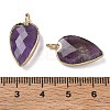 Natural Amethyst Pendants G-G012-13G-07-3