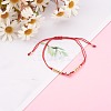 Adjustable Nylon Thread Braided Bead Bracelets BJEW-JB05997-6