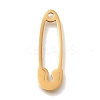 201 Stainless Steel Pendants STAS-R136-05G-1