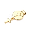 Religion Brass Pendants KK-H539-18G-04-2
