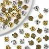 60Pcs 3 Colors Tibetan Style Alloy Charms FIND-FS0004-52-3