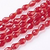 Glass Beads Strands X-GLAA-R024-6x4mm-14-1