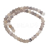 Natural Grey Agate Beads Strands G-U021-B01-02-3