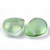 Transparent Spray Painted Glass Beads GLAA-T017-01-M-3