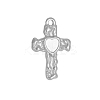 304 Stainless Steel Pendant Cabochon Settings PW-WG82BA6-01-1