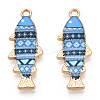 Alloy Enamel Pendants LS-FIND-C037-16G-03-1-2