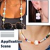 12Pcs 6 Colors Opaque Acrylic Beads MACR-YW0004-66-6