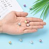 AB Color Wave Printed Acrylic Beads MACR-Q151A-M-6