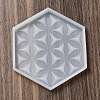 DIY Life of Flower Textured Cup Mat Silicone Molds LS-SIMO-H009-05G-2