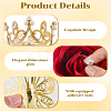 Crown Zinc Alloy Cake Decoration AJEW-CP0008-85S-5