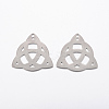 Tarnish Resistant 304 Stainless Steel Pendants STAS-L200-60P-2