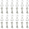 50Pcs Brass Ice Pick Pinch Bails IFIN-FS0001-47B-1
