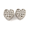 Mother's Day Rack Plating Alloy European Beads FIND-B034-31P-1