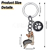Alloy Enamel Keychains KEYC-SW00007-01-2