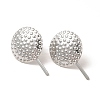 Non-Tarnish 304 Stainless Steel Lollipop Stud Earrings for Women EJEW-I281-16P-1