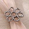 304 Stainless Steel Open Cuff Rings for Women LS-RJEW-U060-04B-P-1