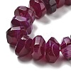 Natural Agate Beads Strands G-K392-A09-4