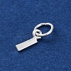 925 Sterling Silver Letter Charms LS-STER-C012-01S-I-2