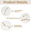 Brass Pave Clear Cubic Zirconia Heart Pendant Necklaces for Women NJEW-HS00024-4