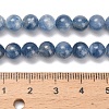 Natural Kyanite Beads Strands G-C259-B01-6mm-01-5