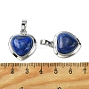Natural Dyed Lapis Lazuli Pendants G-C114-03P-23-3