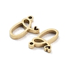 304 Stainless Steel Charms STAS-M327-02G-O-2