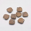 Tibetan Style Alloy Stamping Blank Tag Charms MLF10989Y-NF-1