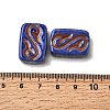 Handmade Porcelain Beads PORC-K010-02G-3