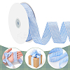 50 Yards Polyester Tartan Ribbons OCOR-WH0093-28B-4