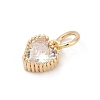 Brass Micro Pave Cubic Zirconia Pendants KK-H204-01KCG-05-2
