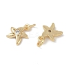 Brass Micro Pave Clear Cubic Zirconia Pendants KK-S367-15A-2