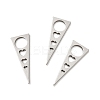 Non-Tarnish 201 Stainless Steel Pendants STAS-A066-11P-2
