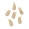 SHEGRACE Brass Micro Pave Cubic Zirconia Pendants XGRQ3D915-478G-2