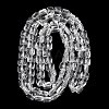 Transparent Glass Beads Strands GLAA-L050-A18-2