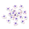 Handmade Porcelain Enamel Beads PORC-K011-02F-1