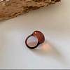 Oval Resin Finger Rings for Women WG60A90-04-1