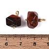 Natural Red Jasper Pendants GG-N004-03G-03-3
