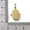 Brass Micro Pave Cubic Zirconia Pendants KK-S523-019G-A-3