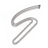 Non-Tarnish Men's Cuban Link Chain Necklaces LS-NJEW-L172-01A-2