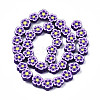 Handmade Polymer Clay Bead Strands CLAY-N011-48A-02-2