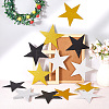 80Pcs Paper Glitter Star Wall Decoration AJEW-SP0001-13-4