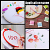 14T Cotton Cross-stitch Fabric DIY-WH0899-59A-5