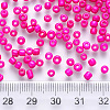 12/0 Baking Paint Glass Round Seed Beads SEED-S036-01A-03-3
