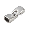 Non-Tarnish 316 Stainless Steel Snap Lock Clasps STAS-K282-05P-1
