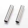Tarnish Resistant 304 Stainless Steel Tube Beads LS-STAS-P128-08-1