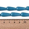 Opaque Glass Beads Strands GLAA-Q113-03A-C04-4