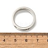 304 Stainless Steel Crystal Rhinestone Finger Rings for Women RJEW-B120-02P-3