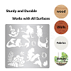 Stainless Steel Cutting Dies Stencils DIY-WH0238-132-6