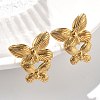 304 Stainless Steel Studs Earrings for Women LS-EJEW-K306-24G-3